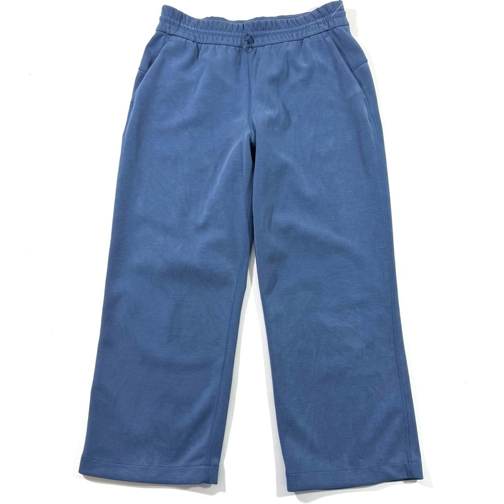 Lululemon Softstreme High Rise Straight Leg Cropped Pant Pitch Blue